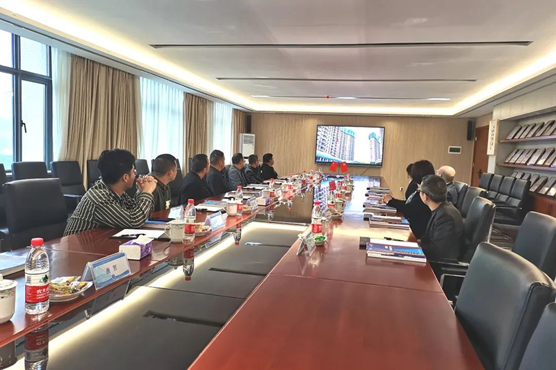 赴湘“取经”丨湖北宣恩城发集团领导一行莅临汉坤考察交流